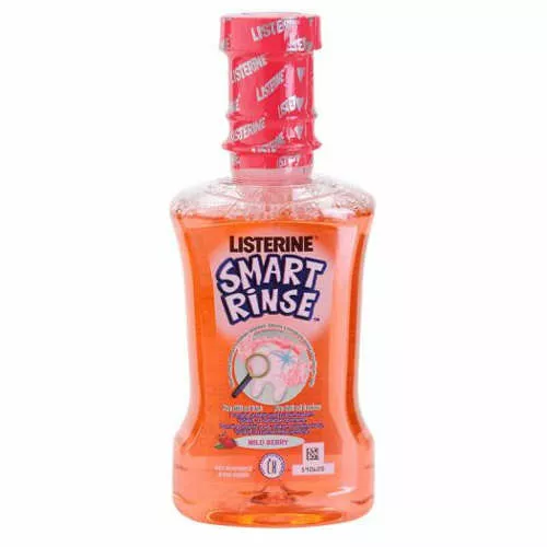 LISTERINE SMART RINSE Mild Berry - owocowy płyn do płukania jamy ustnej, 250 ml