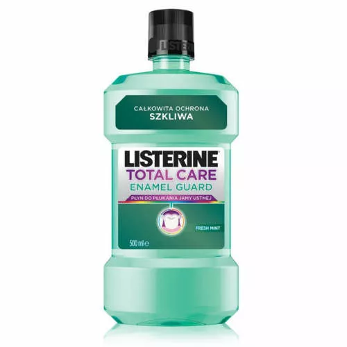 LISTERINE Total Care Enamel Guard - płyn do płukania jamy ustnej, 500 ml
