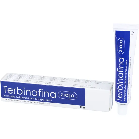 Terbinafina 10 mg/g, krem, 15 g