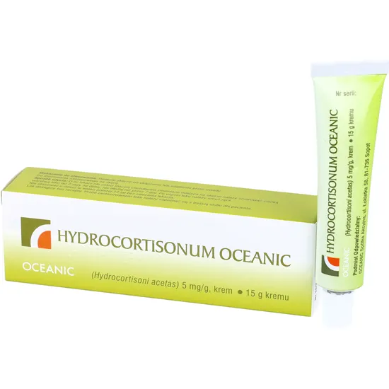 Hydrocortisonum Oceanic 5 mg/g, krem, 15 g