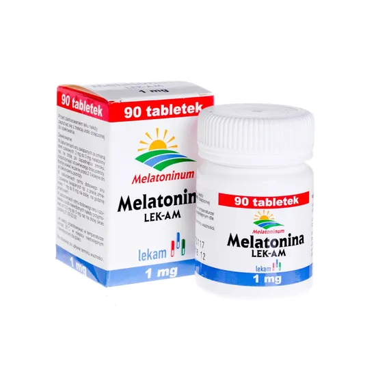 LEK-AM, Melatonina 1 mg, 90 tabletek