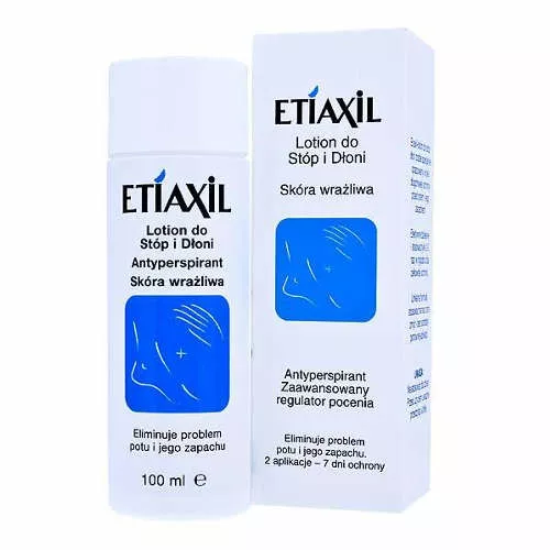 ETIAXIL Sensibles - antyperspirant do stóp i dłoni, 100 ml