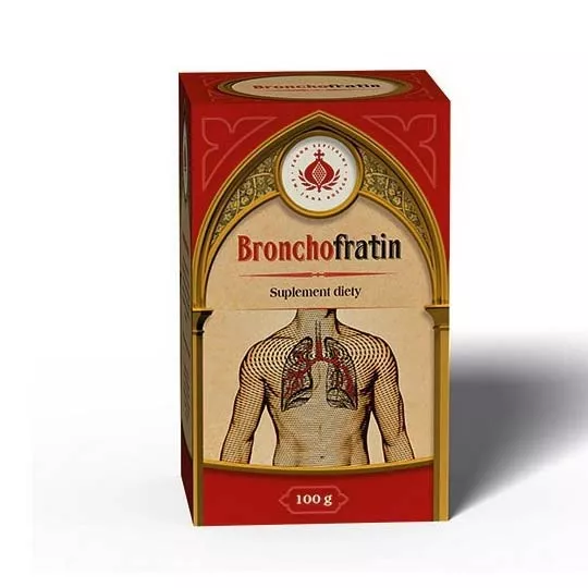 Produkty Bonifraterskie Bronchofratin, mieszanka ziołowa, 100 g