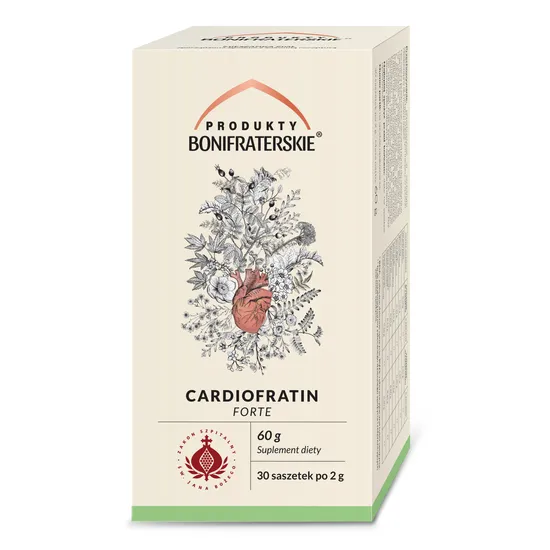 Produkty Bonifraterskie Cardiofratin, mieszanka ziołowa, 100 g